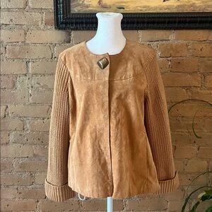 Vintage AMI Tan Suede Jacket